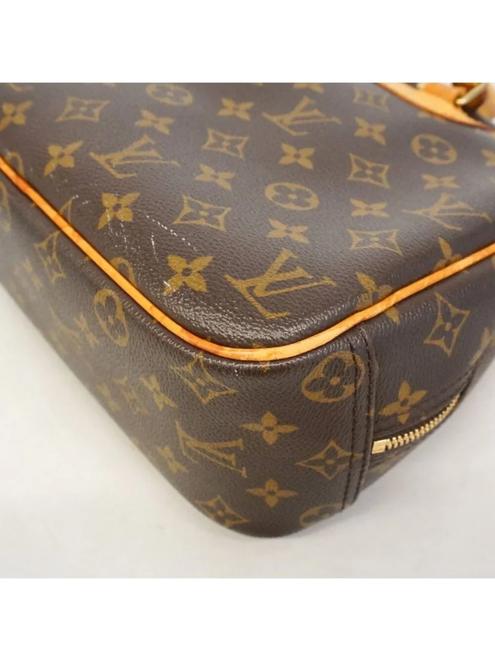 Louis Vuitton Monogram Trouville Brown Handbag